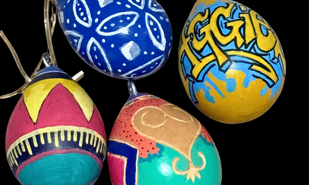 Image related to Art in the Park: Painted Egg Gourds